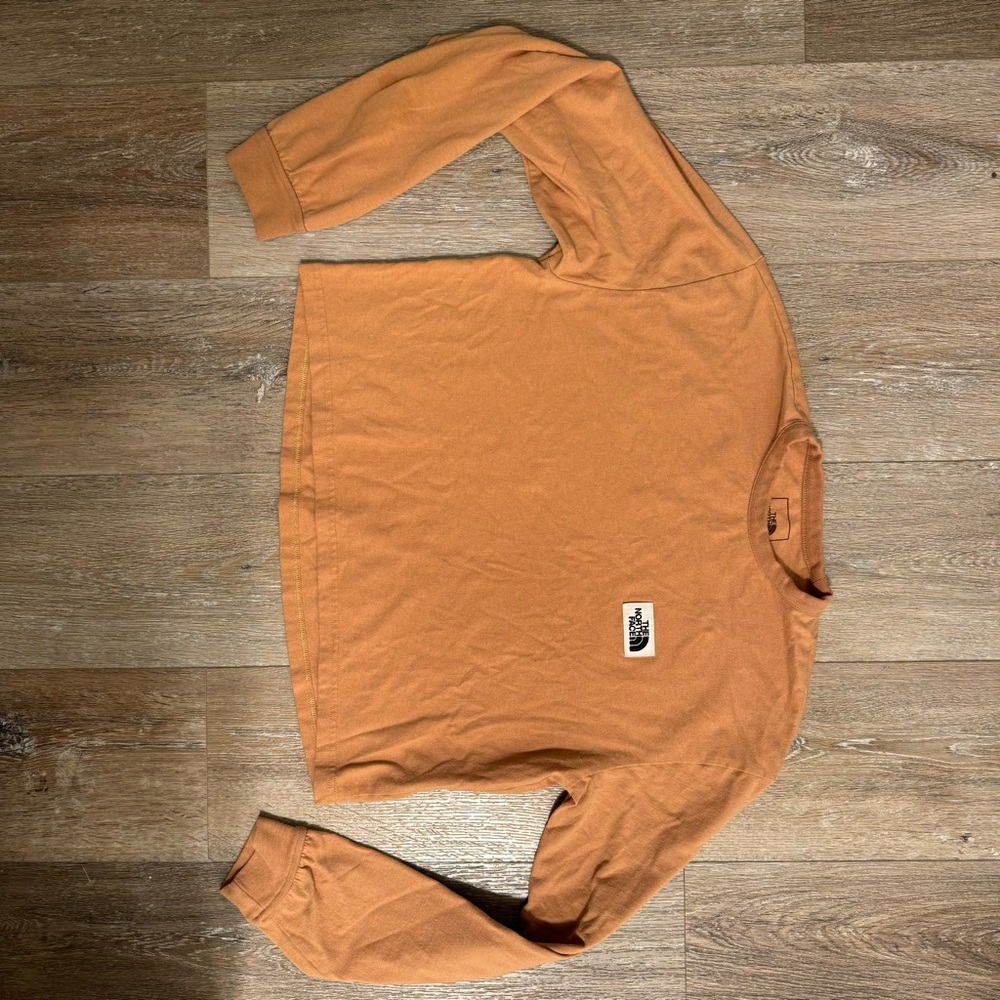 The North Face Mustard Yellow Crew Neck Shirt